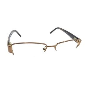 Gucci GG 2776 CCI Brown Copper Half Eyeglasses Frames 52-17 130 Italy Designer